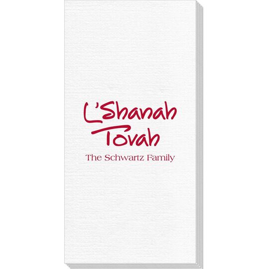 Studio L'Shanah Tovah Deville Guest Towels